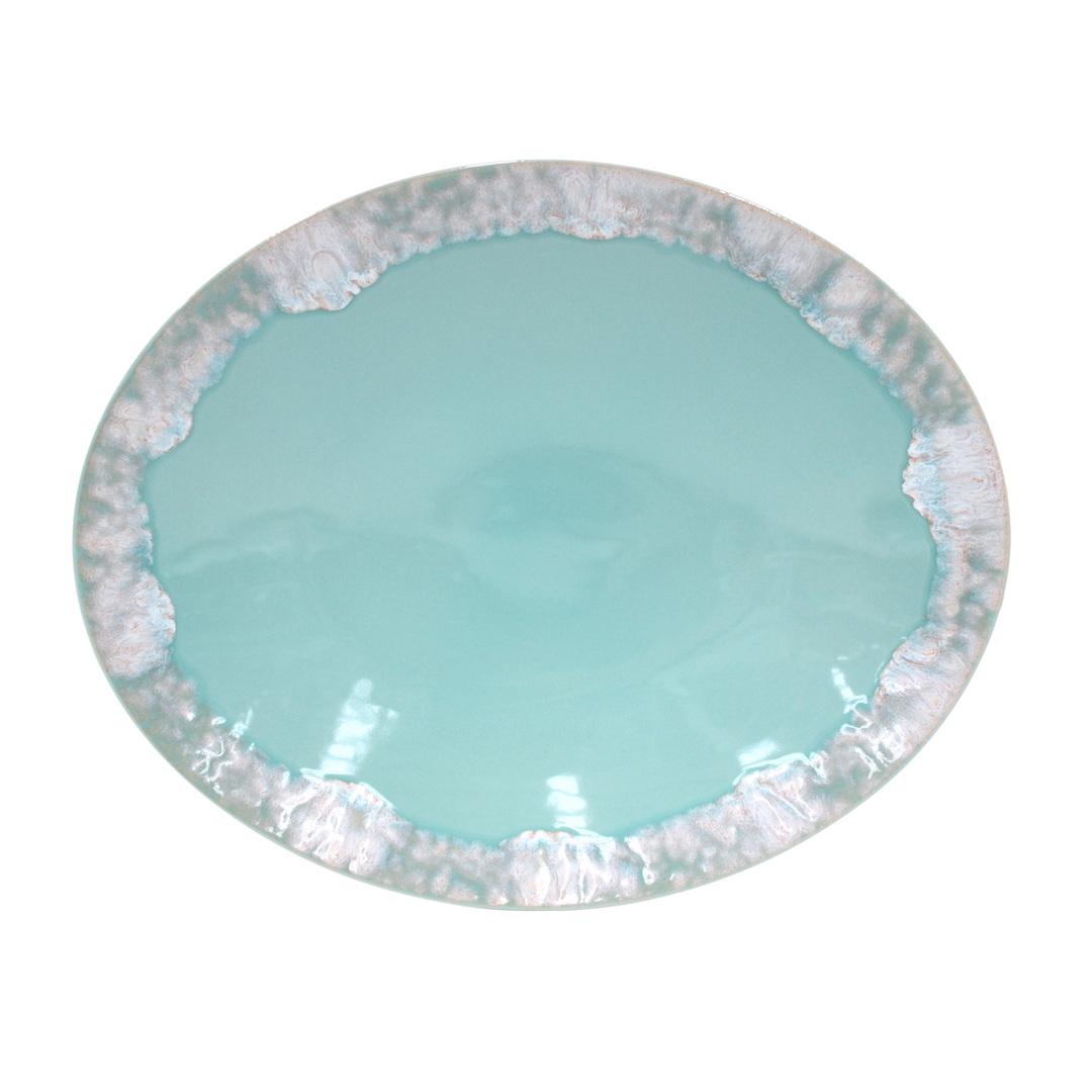 Taormina Aqua Oval Platter
