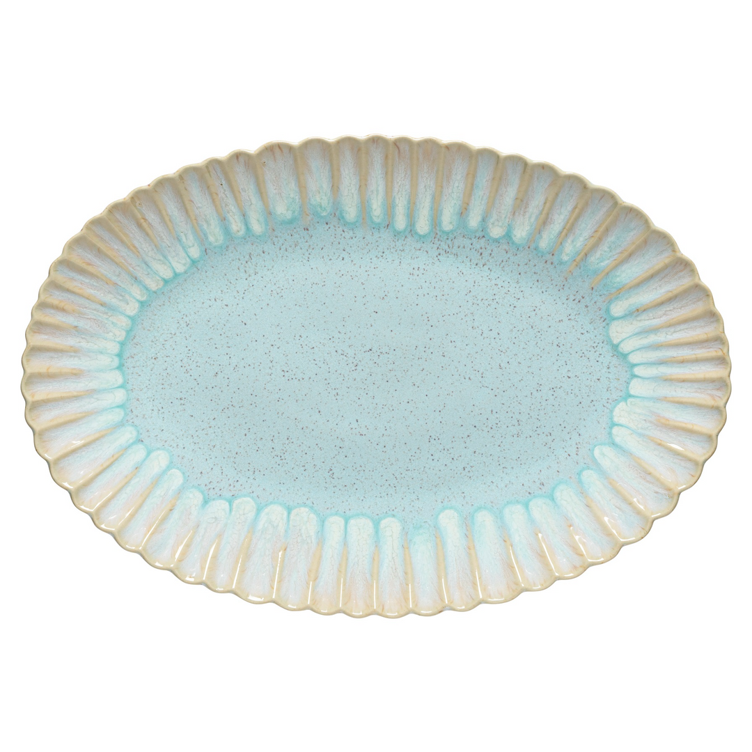 Mallorca Sea Blue Oval Platter