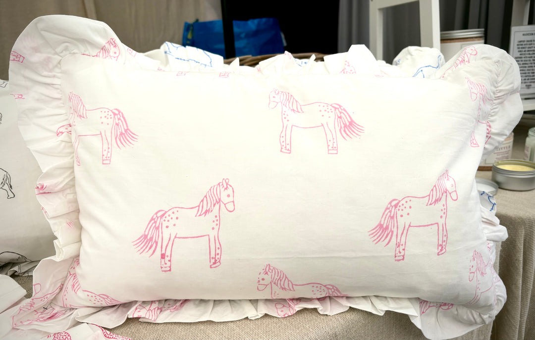 Pink Pony Cushion
