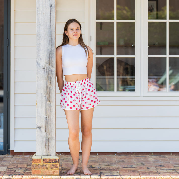 Lips Sleep Shorts