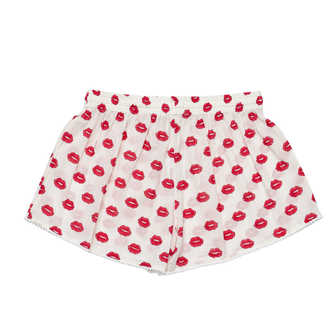 Lips Sleep Shorts