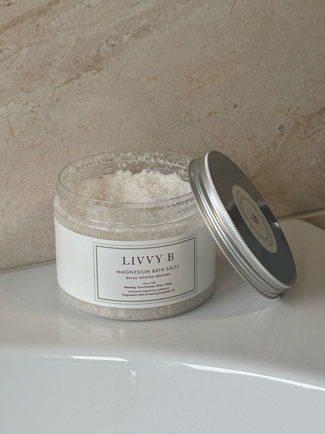 Livvy B's Magnesium Bath Salt 500g