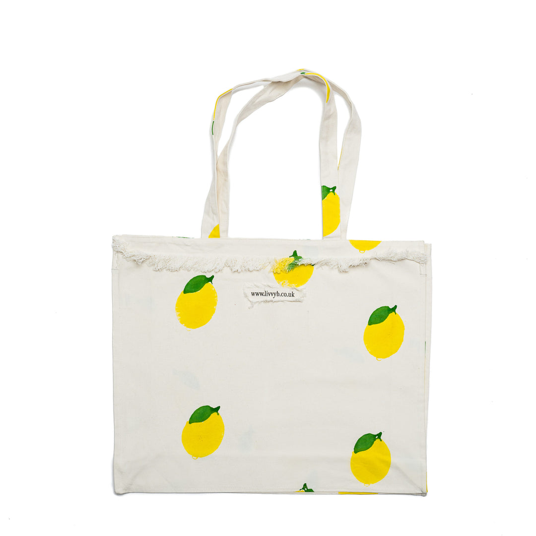 Lemon Tote Bag