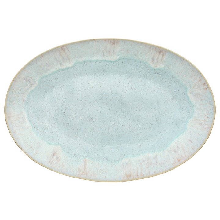 Eivissa Sea Blue Large Oval Platter 45cm