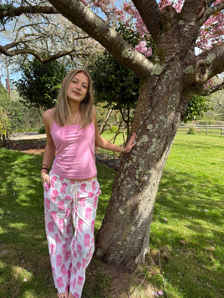 Jellyfish Pj Bottoms Pink