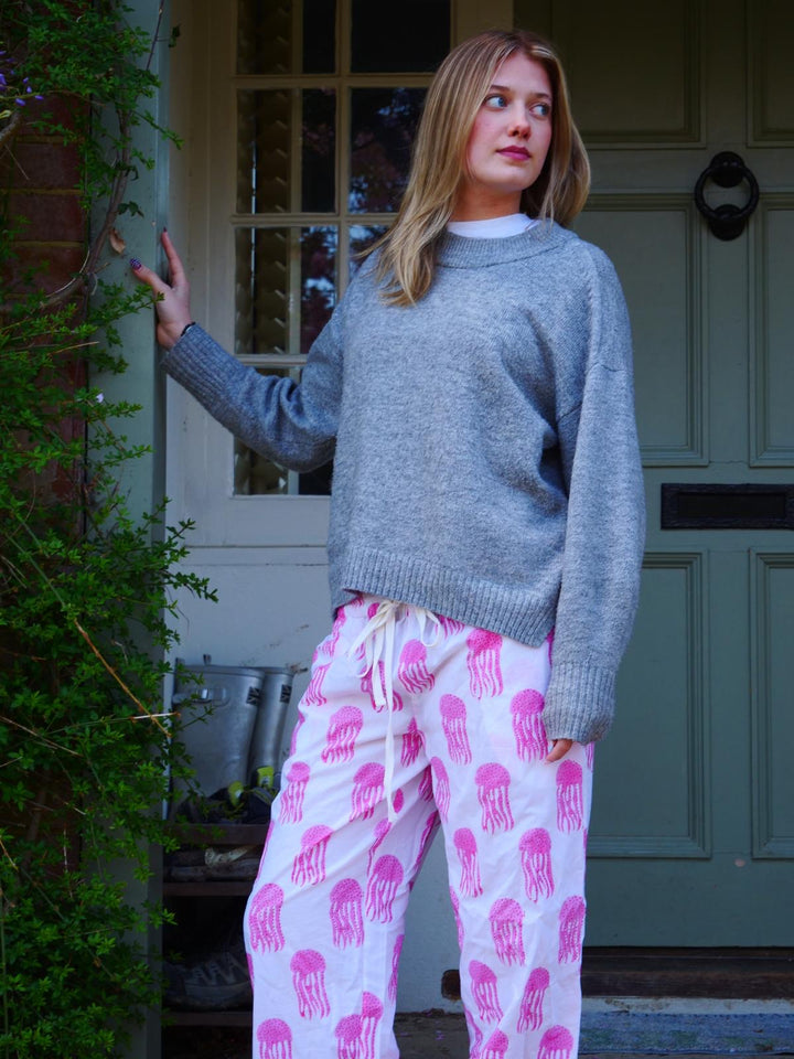 Jellyfish Pj Bottoms Pink