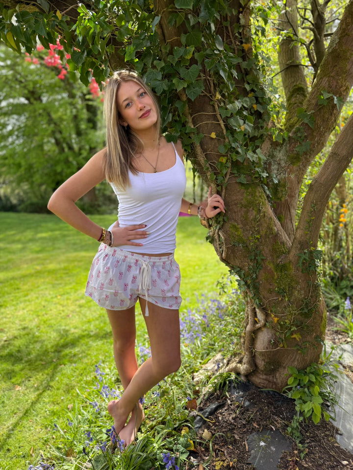 Booti Sleep Shorts (Cornflower blue)