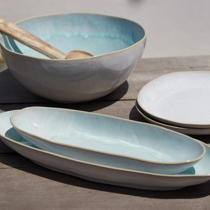 Eivissa Sea Blue Small Oval Platter