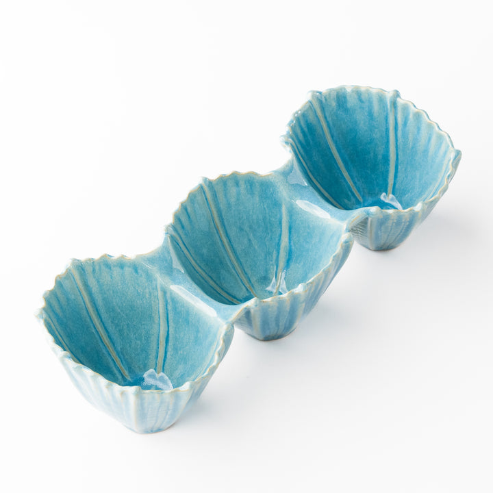 Marea Appetizers Dish - 3 bowls in one - 30cm