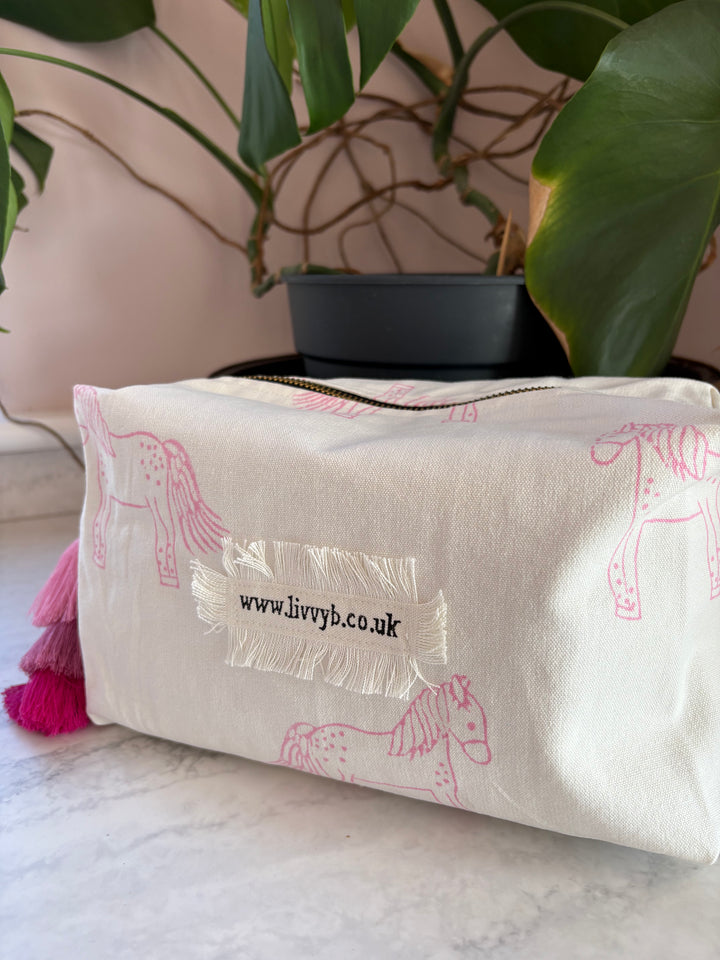Pink Pony Wash bag