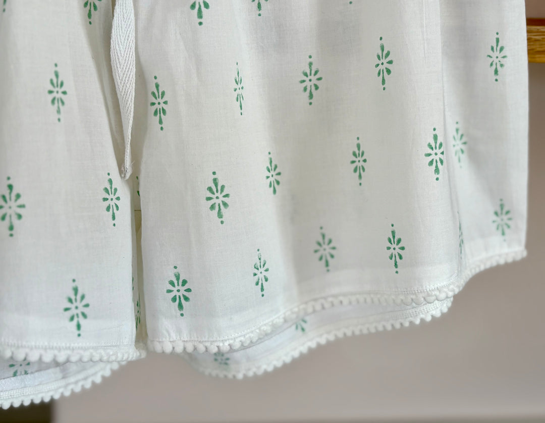 Sage Green Annie Design Short