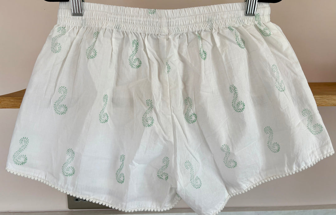 Sage Green Sam Design Shorts