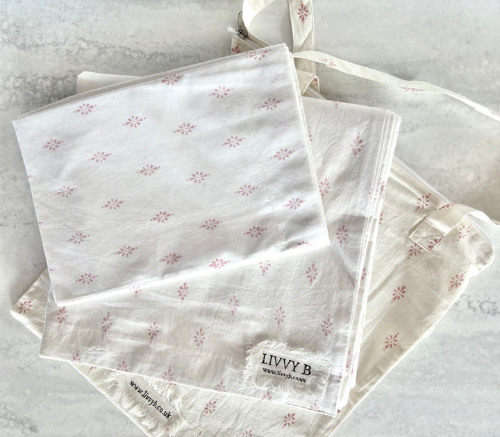 Vintage Pink Annie Design Bedding