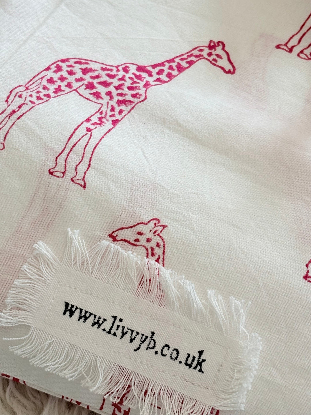Giraffe Bedding Sets (Pink)
