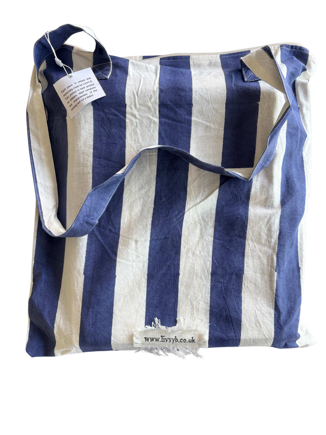 Stripe Bedding (Dark Blue)