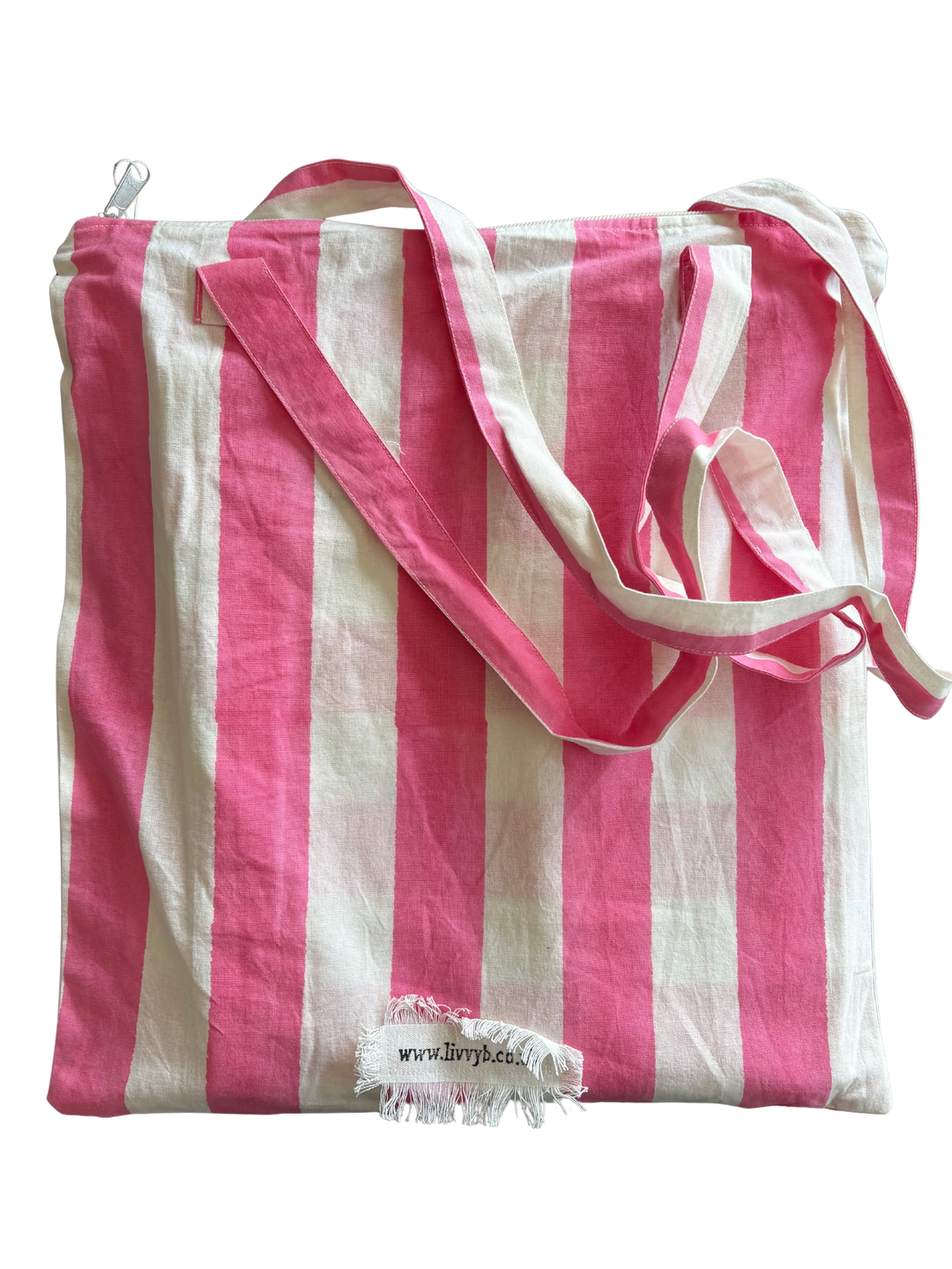 Stripe Bedding (Pink)