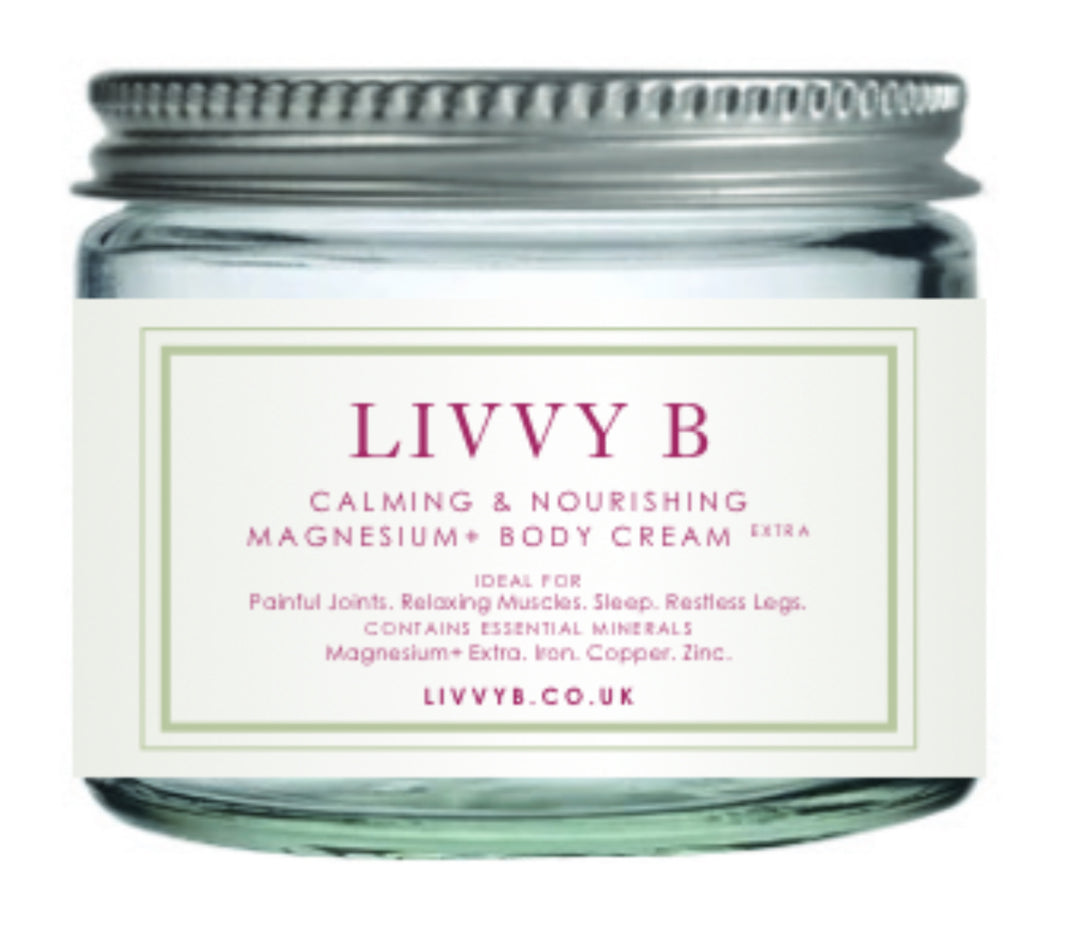Livvy B's Magnesium Plus Body Cream EXTRA 120ml