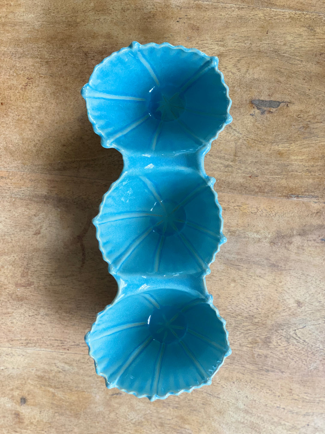 Marea Appetizers Dish - 3 bowls in one - 30cm