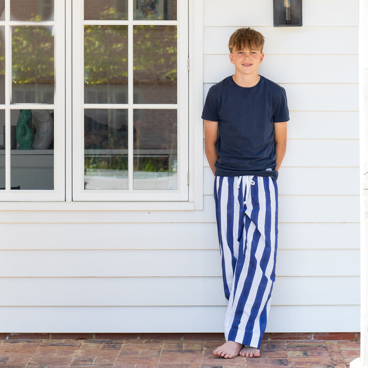 Blue Stripe PJ Bottoms