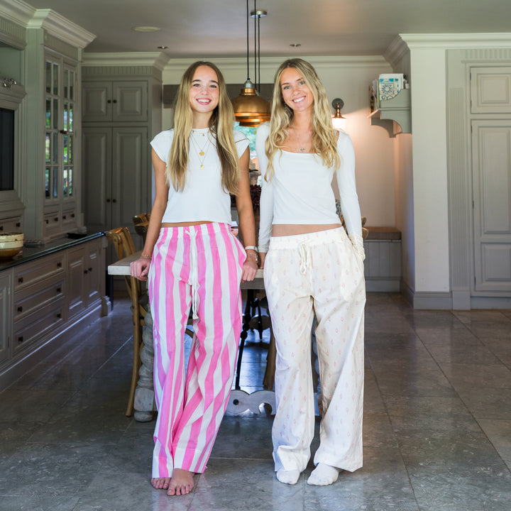 Pink Stripe PJ Bottoms
