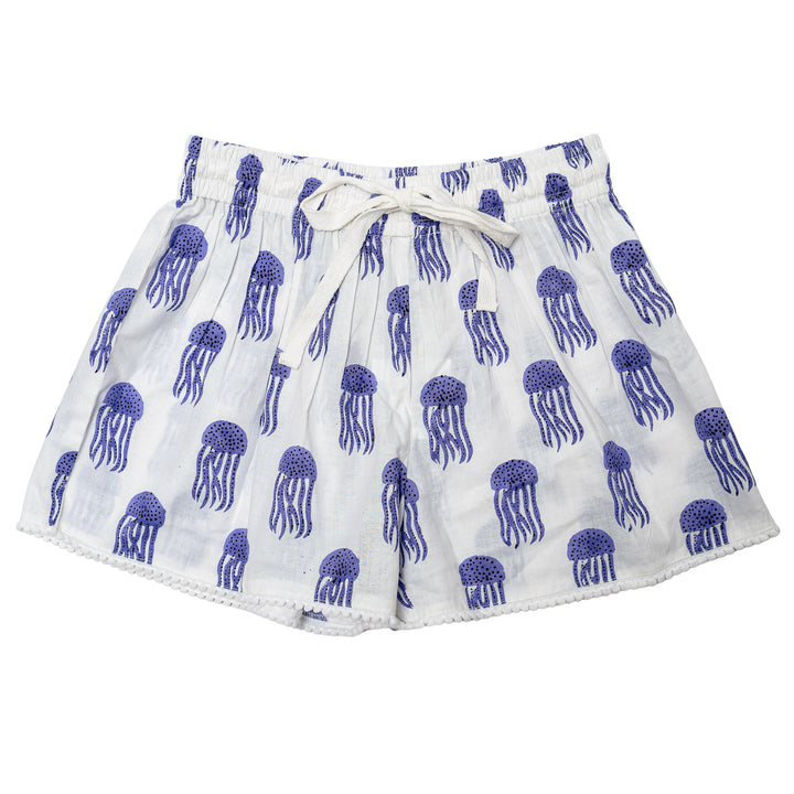 Jellyfish Sleep Shorts (purple)