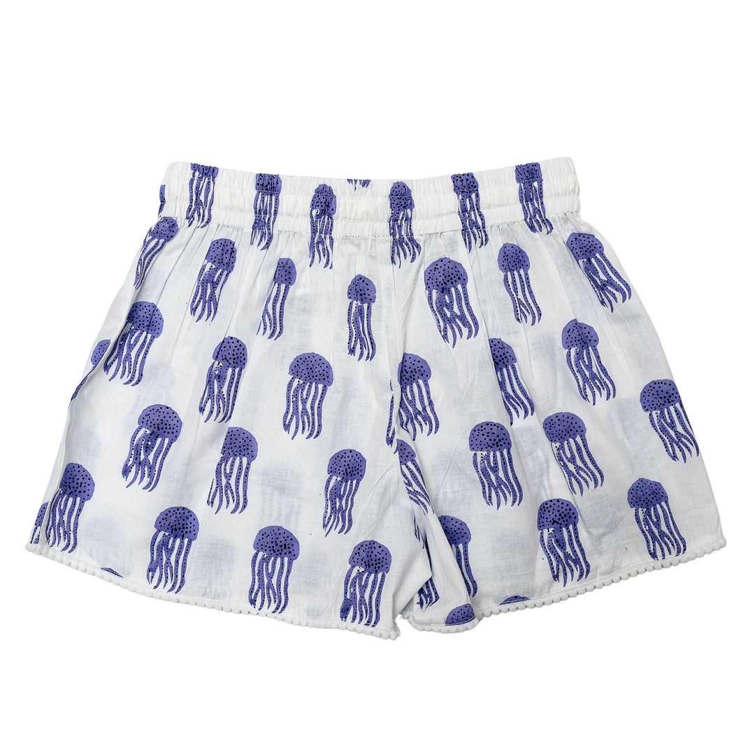 Jellyfish Sleep Shorts (purple)
