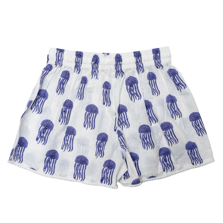 Jellyfish Sleep Shorts (purple)