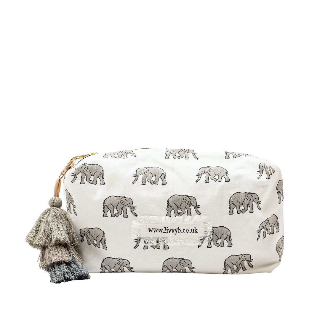 Elephant Wash Bag
