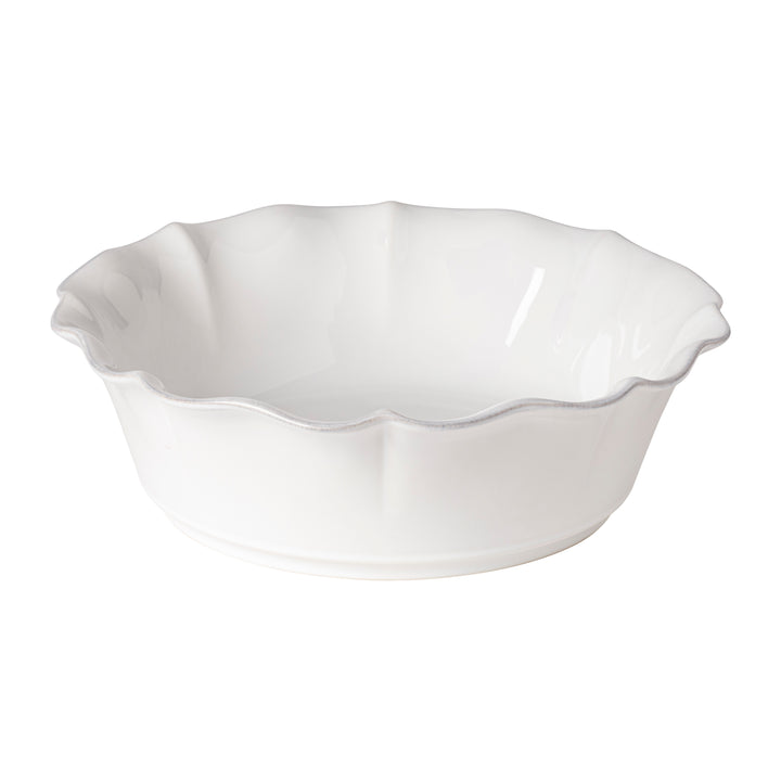 Rosa White Serving Bowl