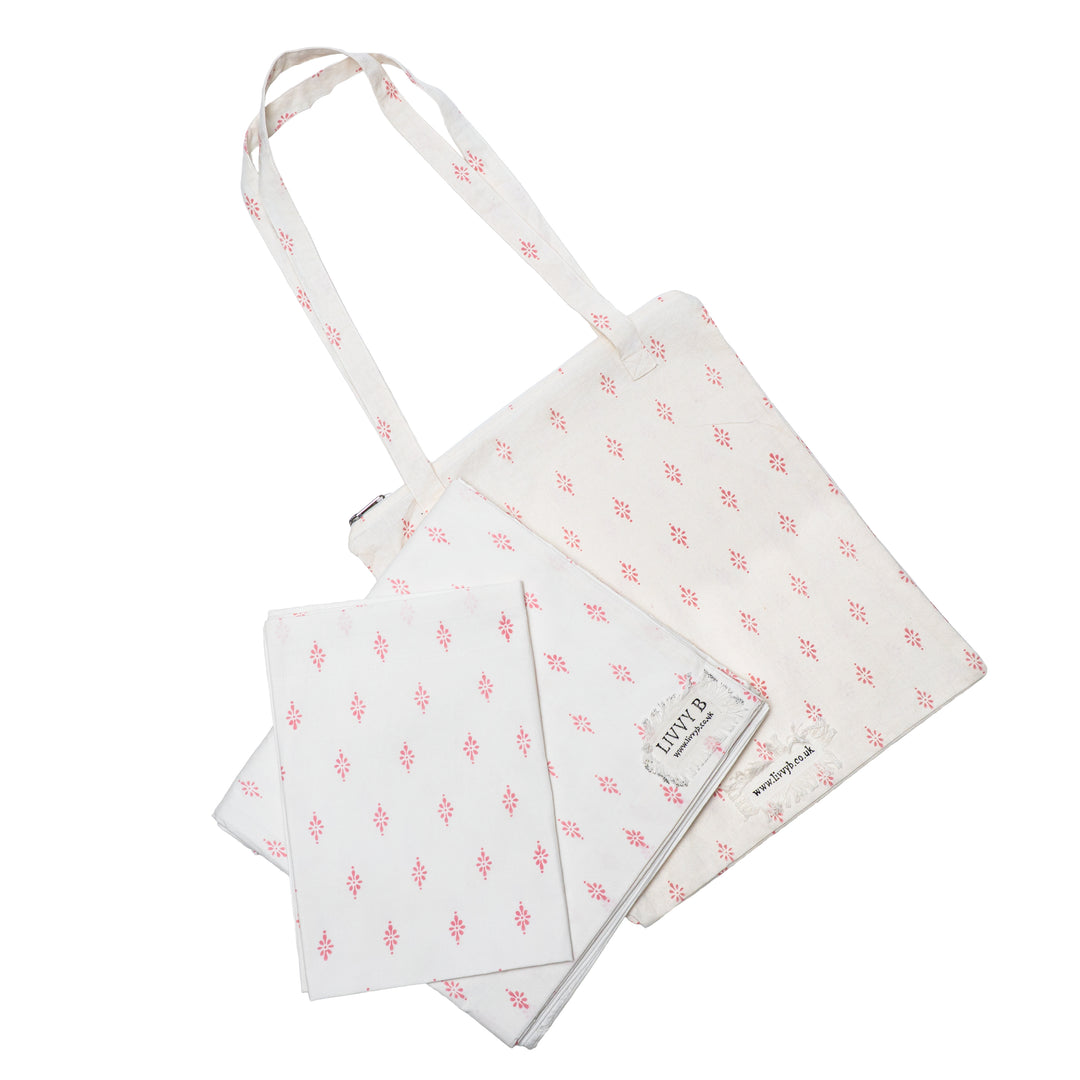 Annie Design Bedding (Vintage Pink)