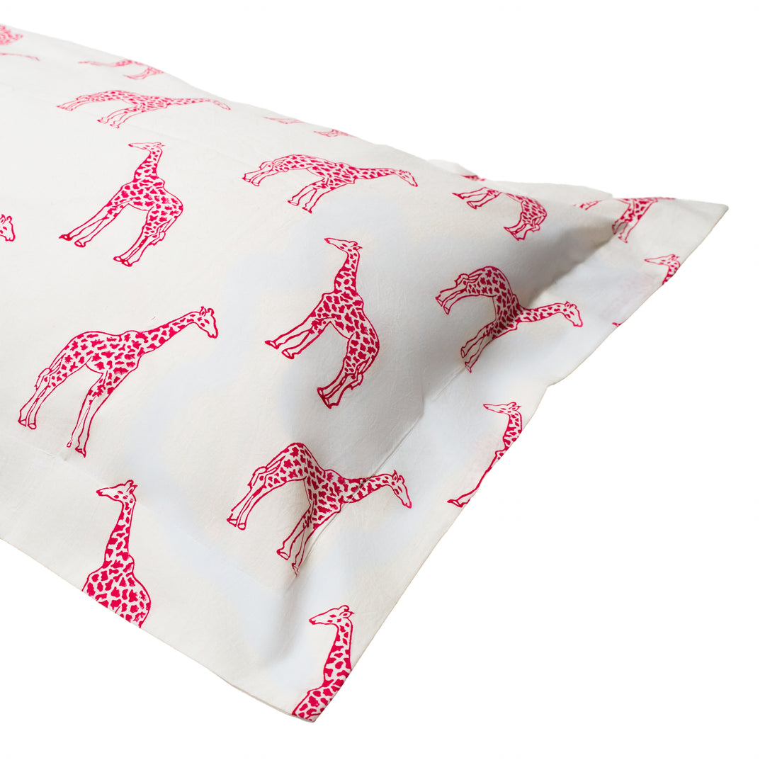 Giraffe Bedding Sets (Pink)