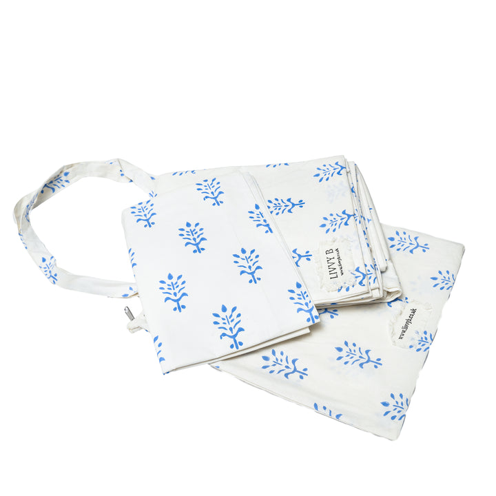 Booti Bedding Set Cornflower Blue