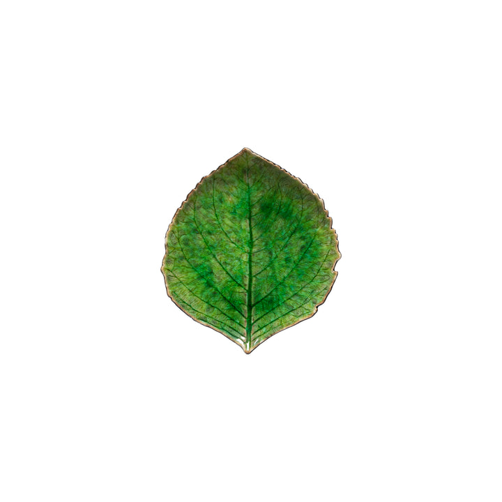 Riviera Tomate Hydrangea Leaf Plate