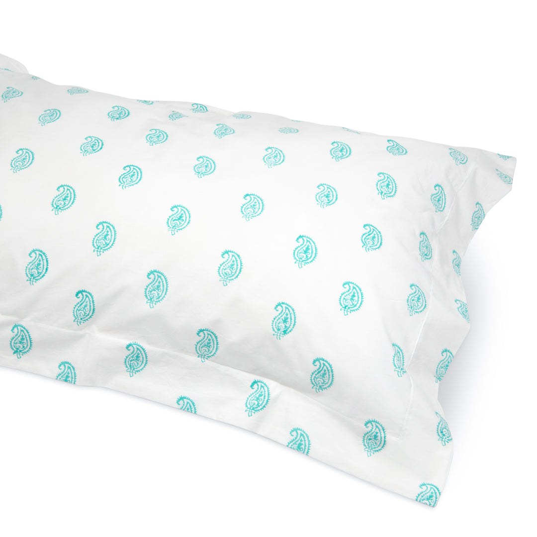 Paisley Bedding Set (Aqua)