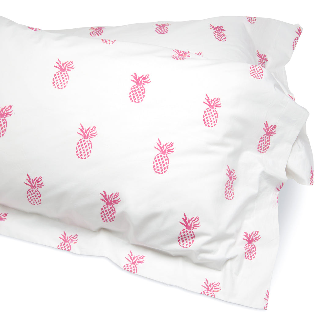 Pineapple Bedding Set (Hot Pink)