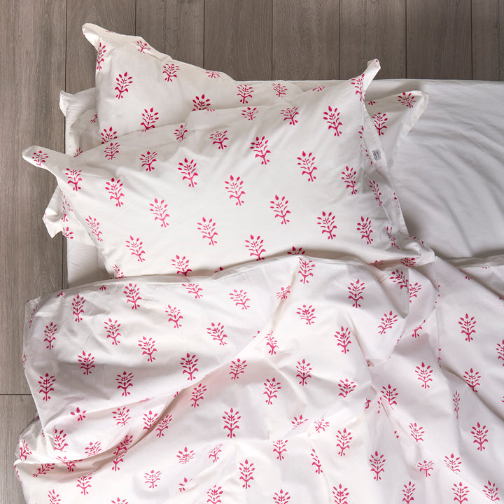 Booti Bedding Set (Hot Pink)