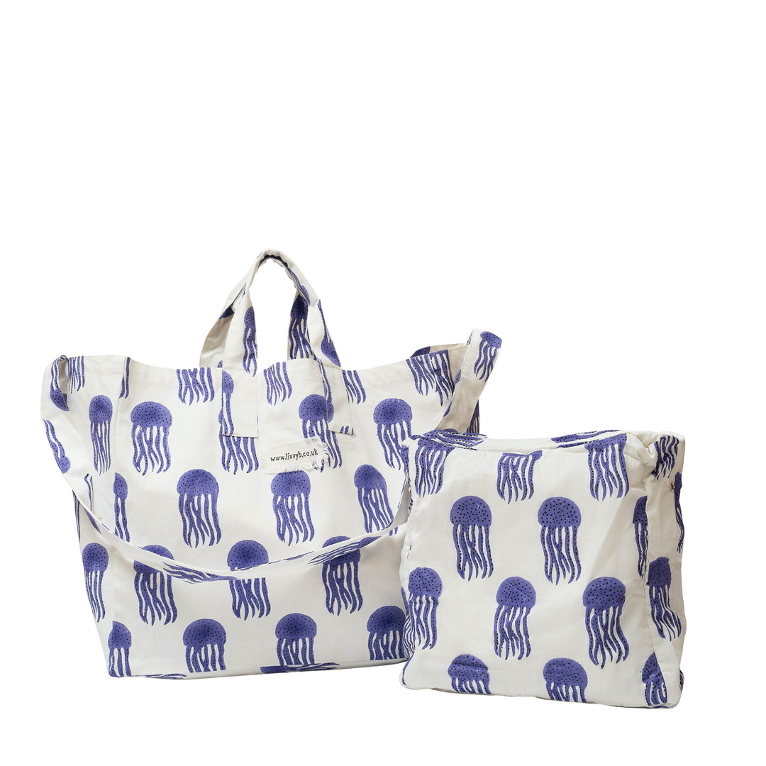 Jellyfish Beach Bag
