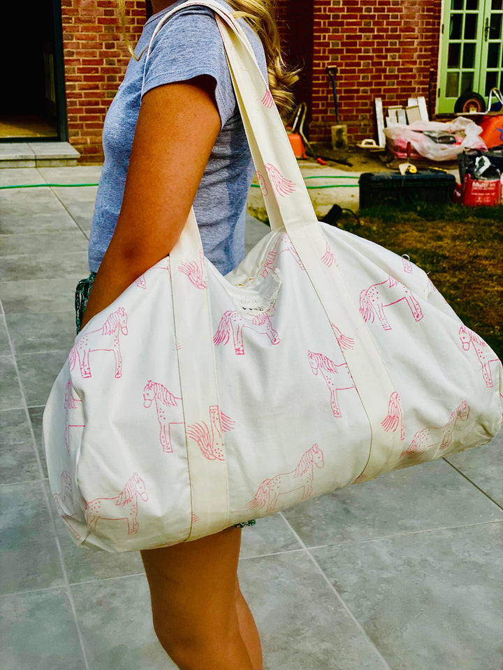 Pony Barrel Bag Pink Livvy B