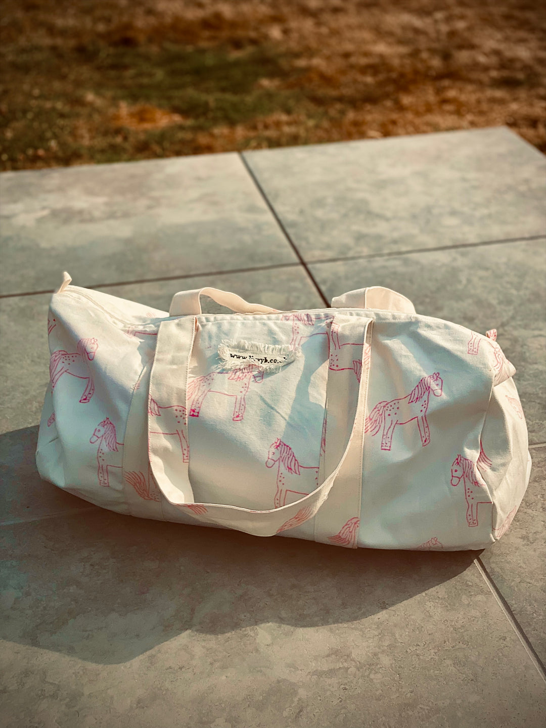 Pony Barrel Bag (Pink)