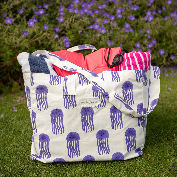 Jellyfish Beach Bag