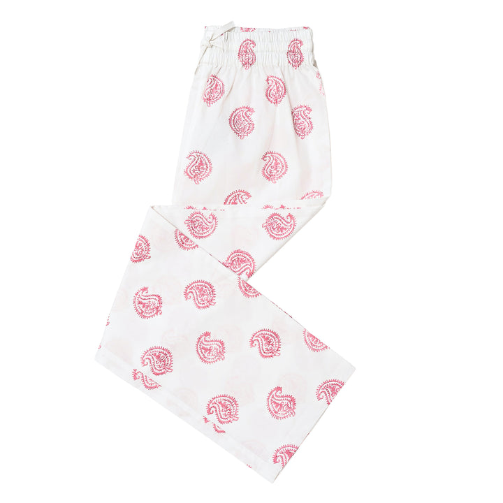 Paisley PJ Bottoms (Pink)