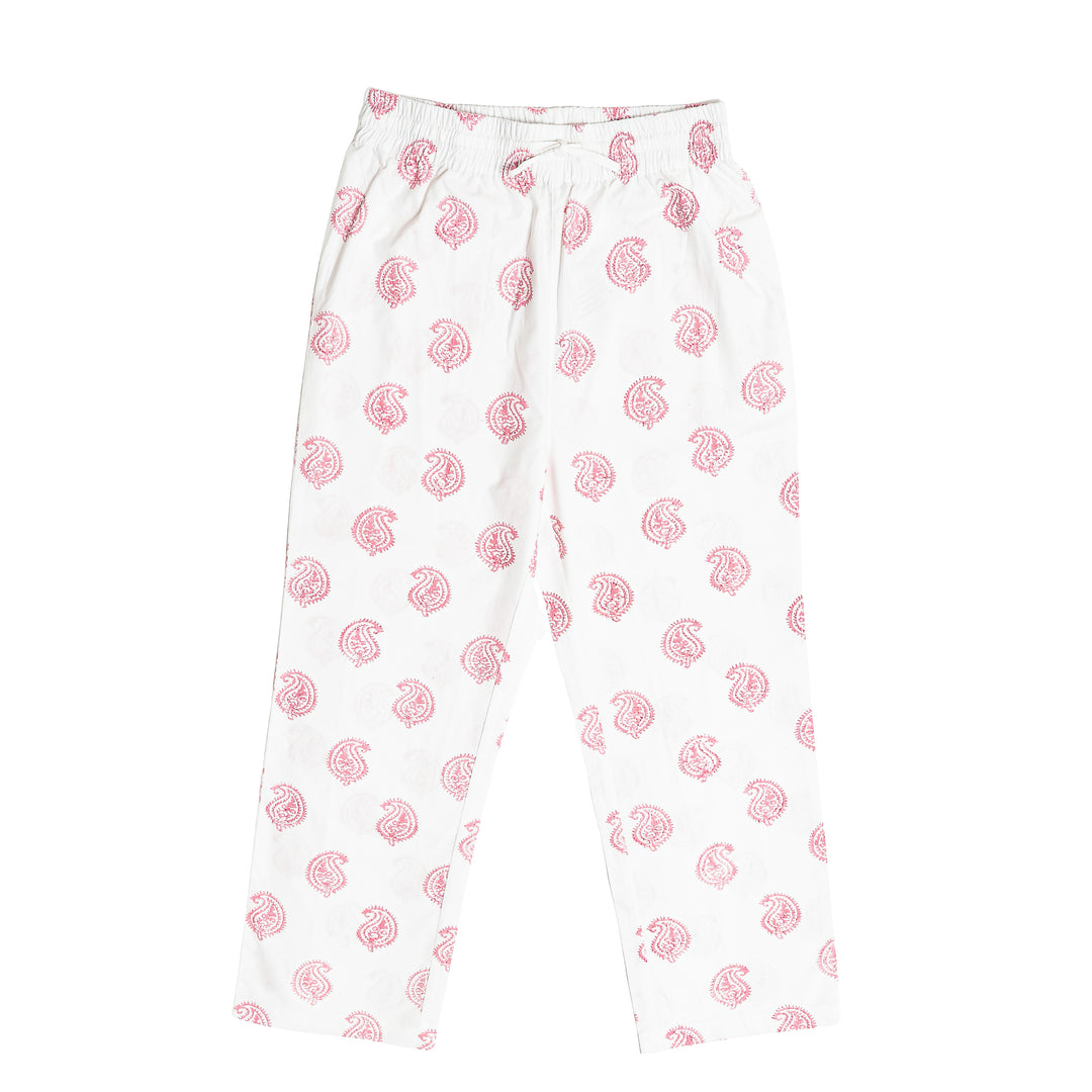 Paisley PJ Bottoms (Pink)