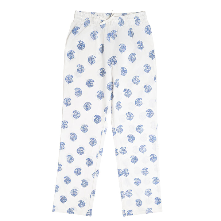 Paisley PJ Bottoms (Blue)