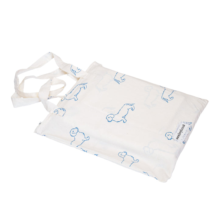 Dachshund Tablecloth (Blue)